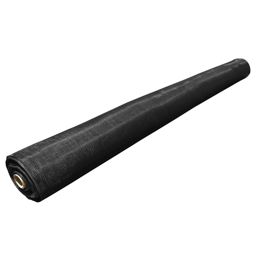 Malla sombra color negro en rollo 25 m x 1.85 m Surtek