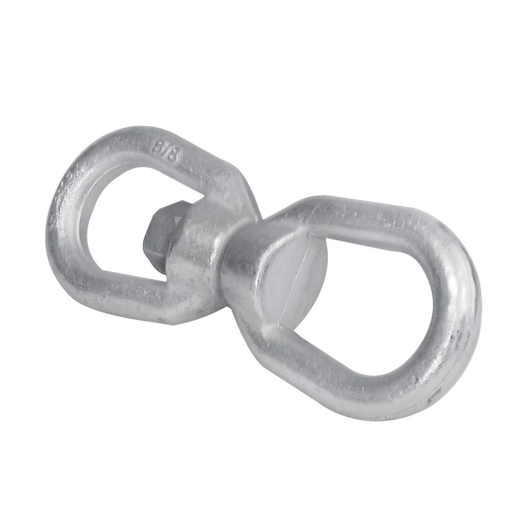 Destorcedor de zinc para cable 3/4" Surtek
