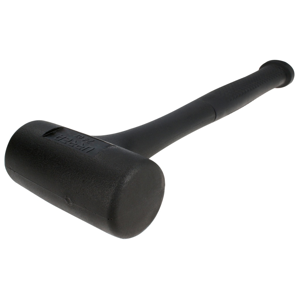Mazo de golpe seco tapas fijas de alto impacto con mango Rubber grip de 12-1/8", 52 oz Urrea