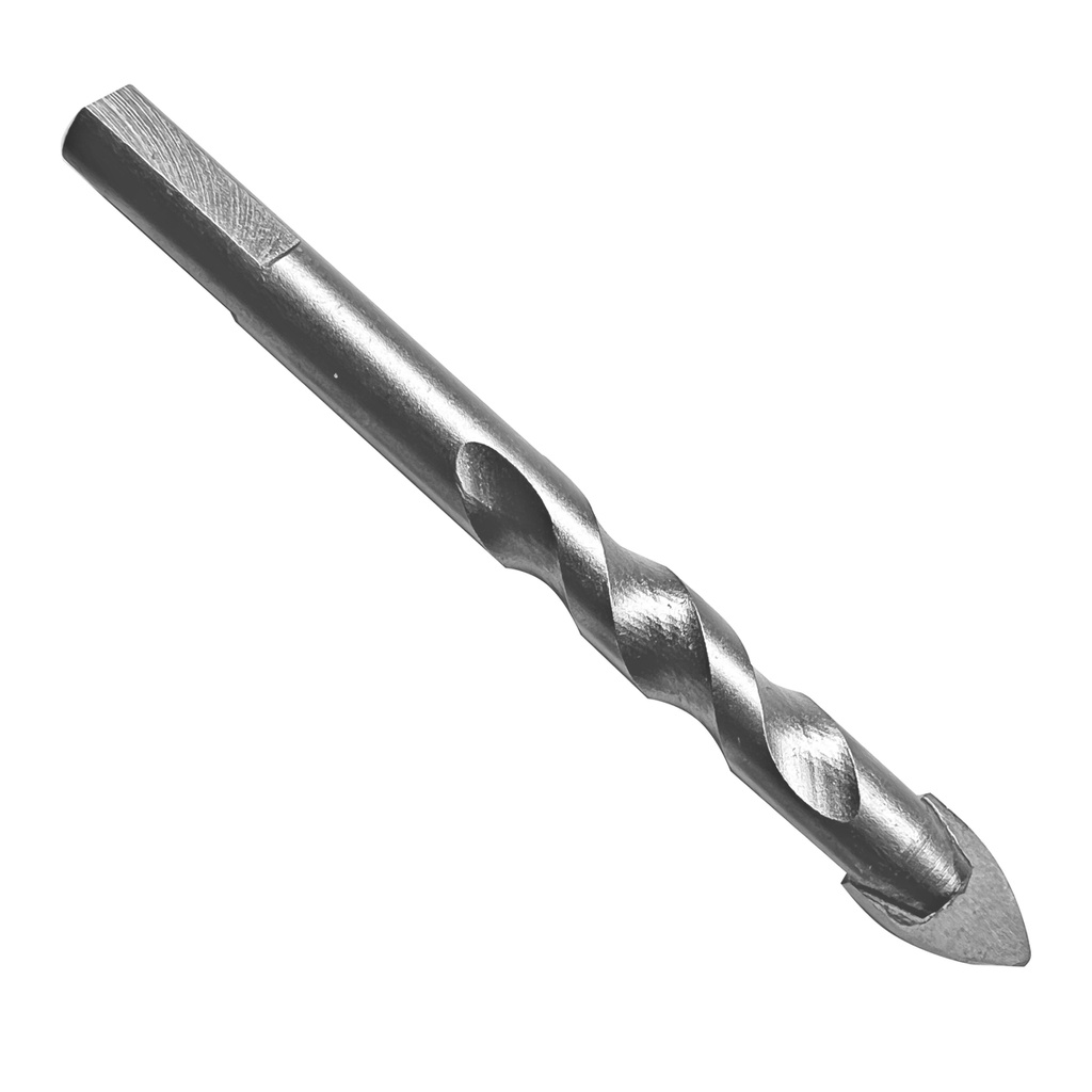 Broca para vidrios y azulejos de acero con cabeza de carburo de tungsteno 1/4" Urrea