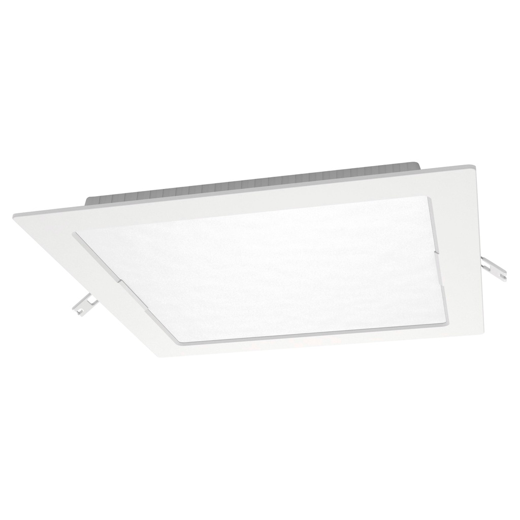Luminario de LED empotrable cuadrado 6 W, luz de día Surtek