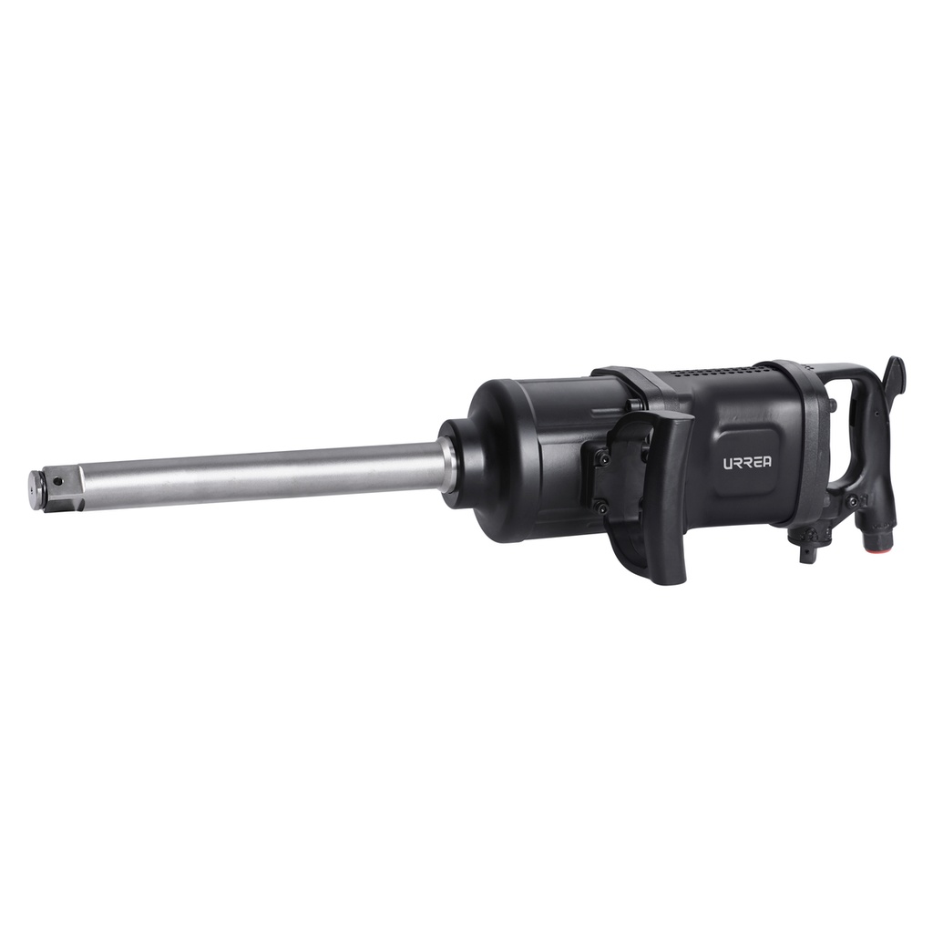 Pistola de impacto neumática cuadro de 1" 4,500 Ft-lb con extensión 9" sistema twin hammer Urrea