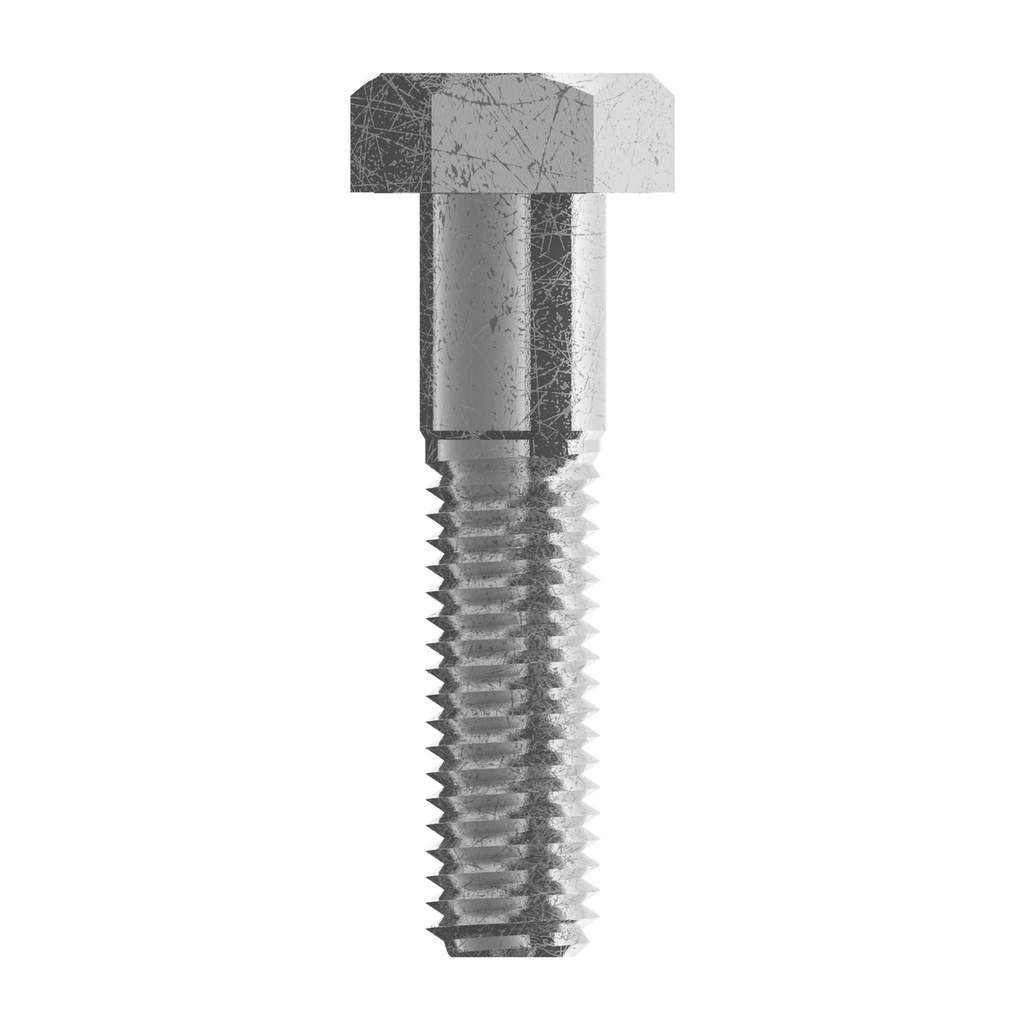 Tornillo tipo máquina rosca parcial 3/4" x 3", 4 piezas Surtek