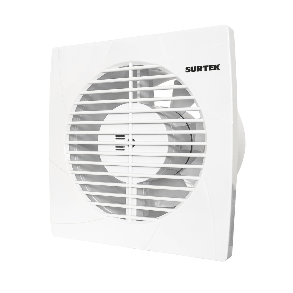 Extractor de aire domestico 6", 2.7m2 de alcance, 27 w, 173 m3/h, 40dB
			 Surtek