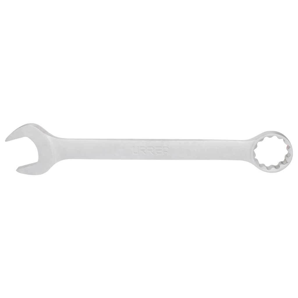 Llave combinada jumbo satinada en pulgadas, 12 puntas, 2-3/8" Urrea