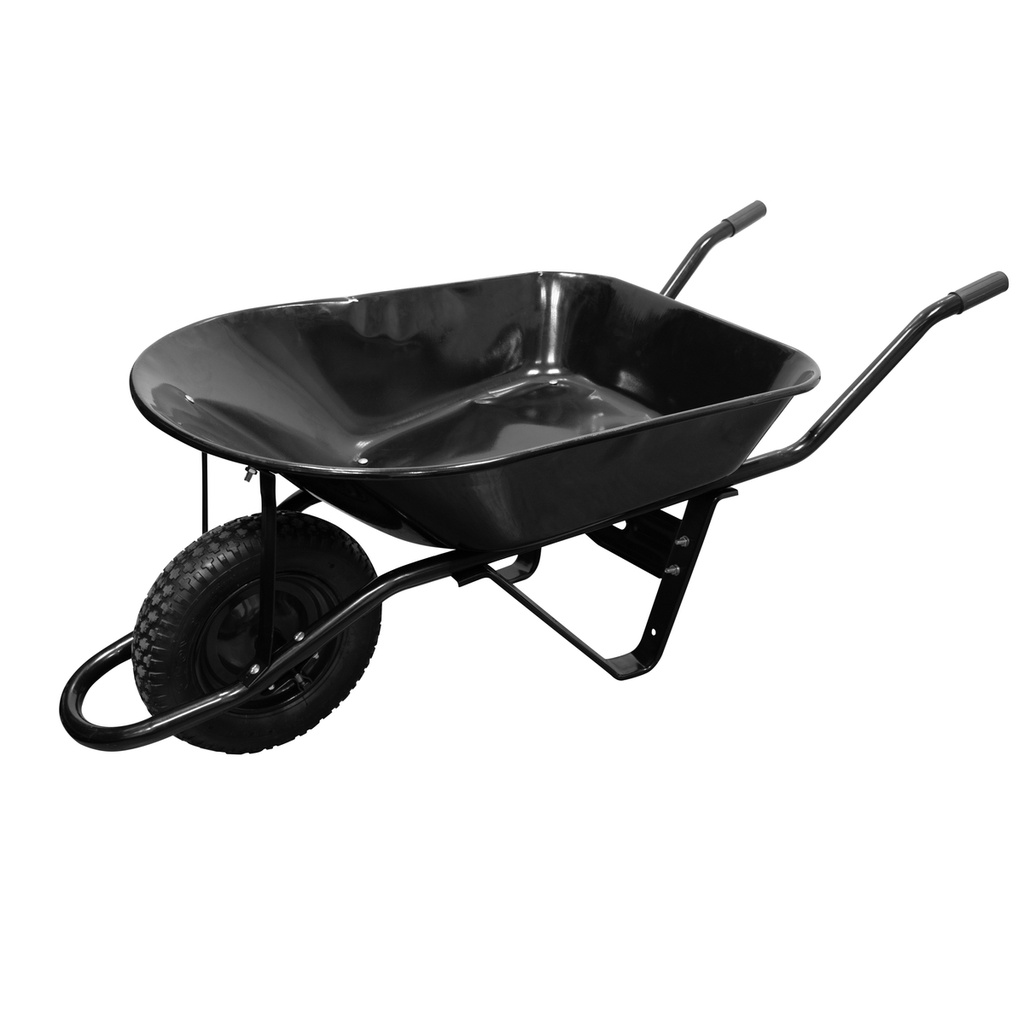 Carretilla con bastidor metálico 4 Ft3 llanta solida Foy