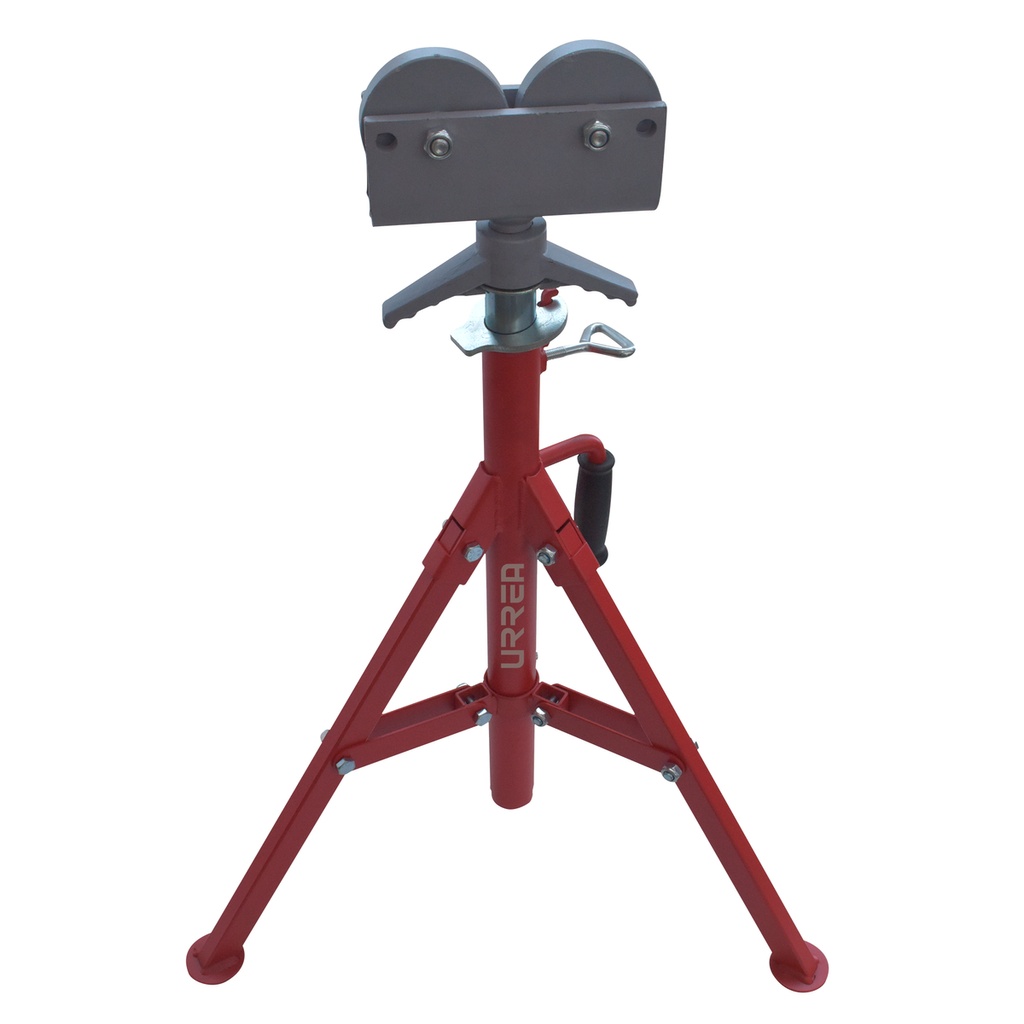 Soporte para tubo con cabezal de rodillo ajustable de 32" a 55" Urrea