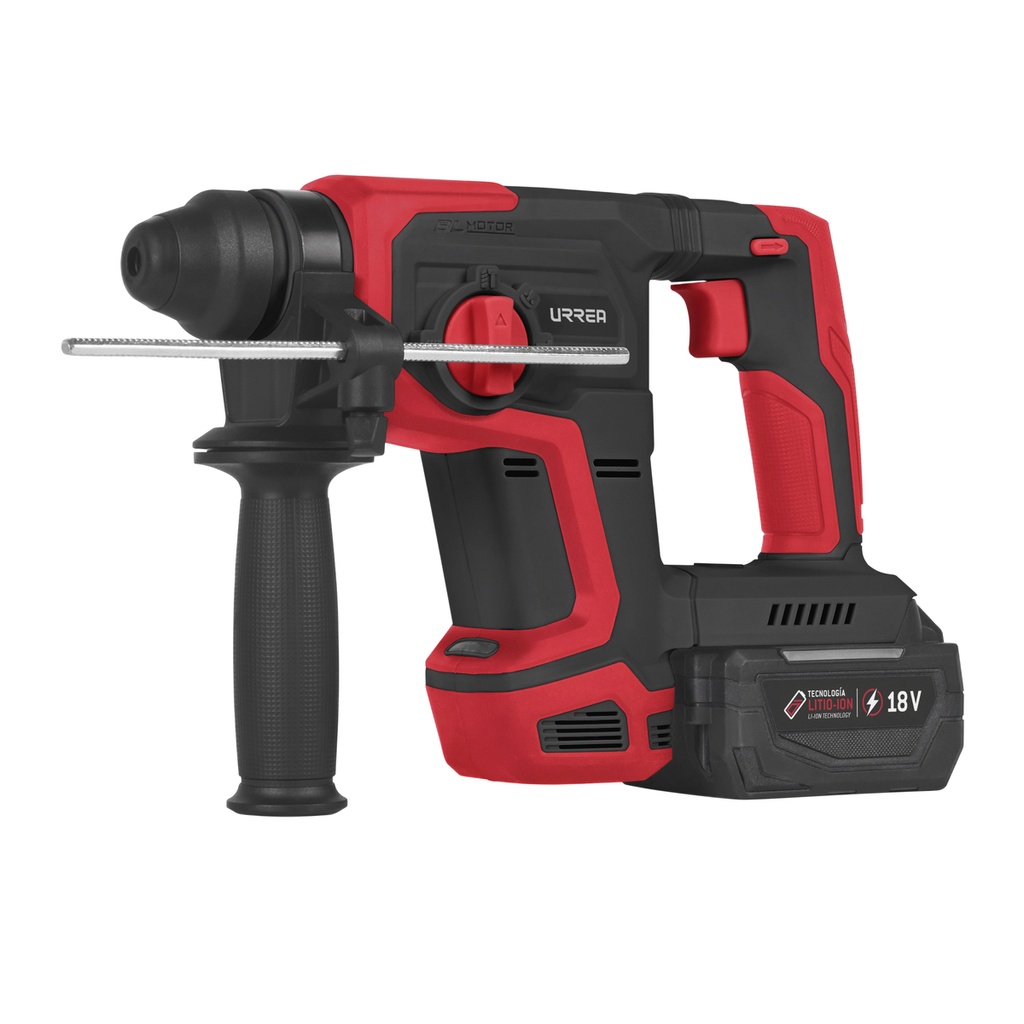 Rotomartillo de impacto 1/2" SDS Plus a batería Litio-ion 18 V Urrea
