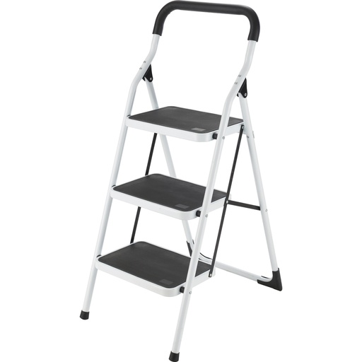 [ETT3] Escalera plegables tipo taburete de acero con 3 peldaños Surtek