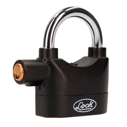 [CASO70] Candado con alarma de doble cerrojo 70 mm, llave de puntos Lock