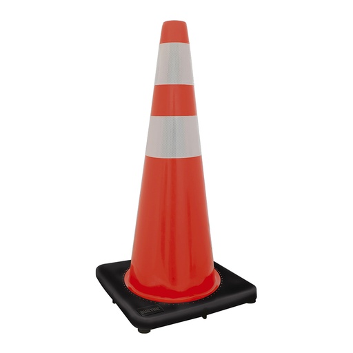 [137461] Cono de precaución con banda reflejante, 45 cm Surtek