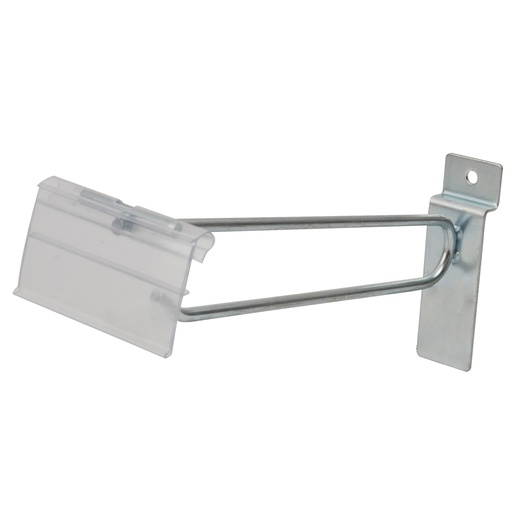 [124134] Gancho de panel ranurado con preciador plástico, 8" Surtek