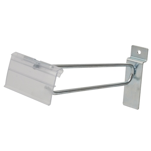 [124132] Gancho de panel ranurado con preciador plástico, 4" Surtek
