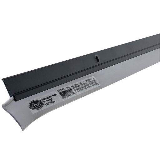 [LGP100N] Guardapolvo acabado negro 100 cm Lock