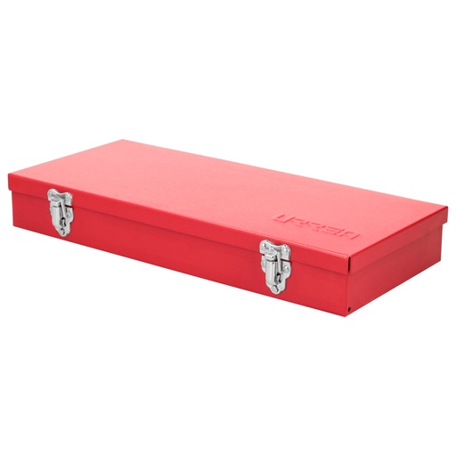 [5396] Caja metálica usos múltiples color rojo 14" x 6" x 2" Urrea