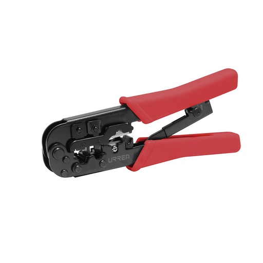 [303] Pinza ponchadora modular 7.5" para conectores RJ12/11, RJ45 Urrea