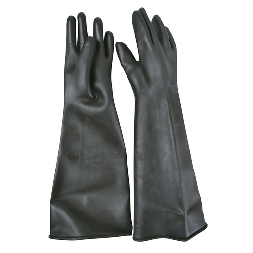 [137398] Guantes largos de látex M Surtek
