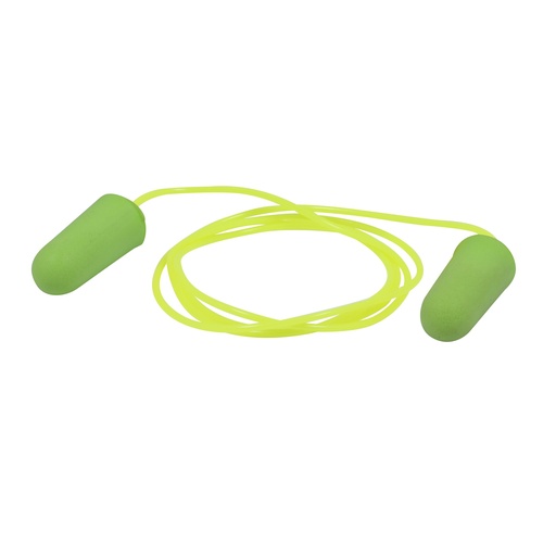 [USTO4] Tapones para oídos desechables de alta visibilidad color amarillo SNR 33 dB Urrea