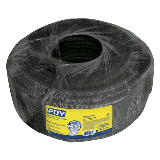 [142851] Manguera flexible para cable, reforzada 3/4" 50 m Foy