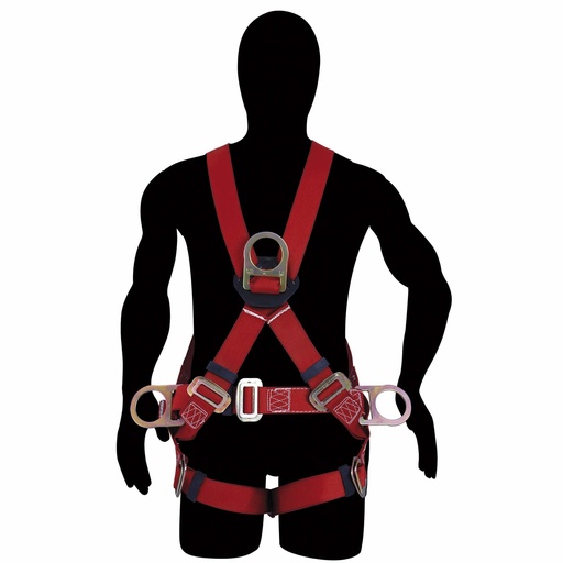 [USA7A] Arnés de seguridad de suspensión con cinturón, talla 36-40 Urrea