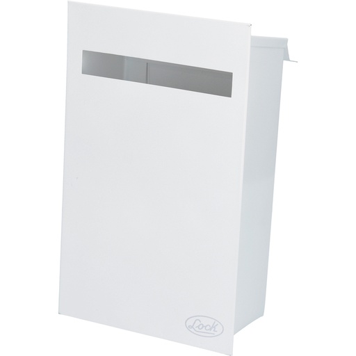 [10BZ] Buzón blanco 21.5 x 35 x 10.5 cm Lock