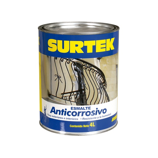 [SP30300] Esmalte anticorrosivo 4 Lt color blanco Surtek