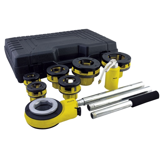 [TMP10] Juego de tarraja para tubo de 1/2" a 2" NPT, 9 piezas Surtek