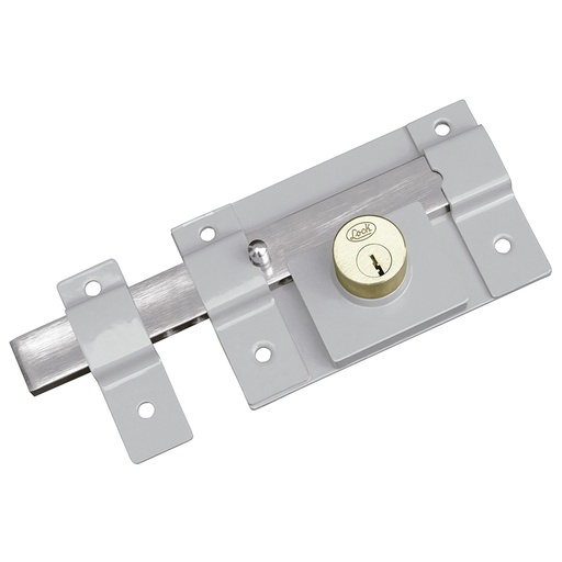 [L510GS] Cerradura para cortina barra libre función doble, llave estándar, en caja Lock