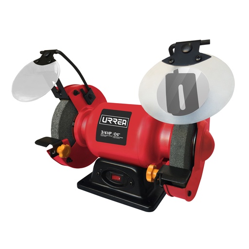 [EB906] Esmeril de banco 6" 3/4 HP 570 W 127 V, 3450 RPM Urrea