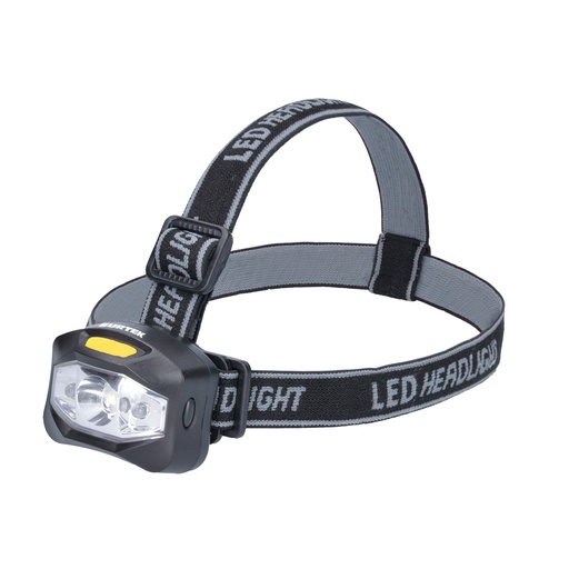 [135907] Linterna de LED para cabeza a baterías 3 pilas "AAA" de 160 lm Surtek