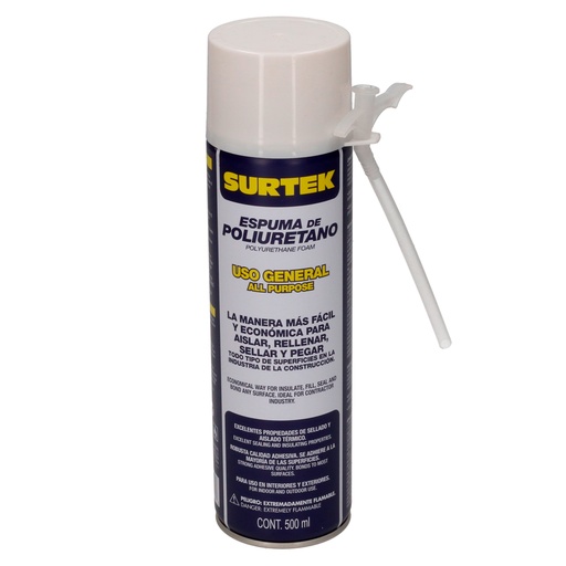 [113521] Espuma de poliuretano 500 ml Surtek