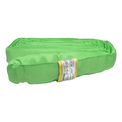 [ER21] Eslinga de poliéster redonda sin fin verde 1 m Urrea