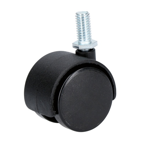 [RY5R] Rodaja tipo yoyo de espiga con rosca 50 mm Surtek