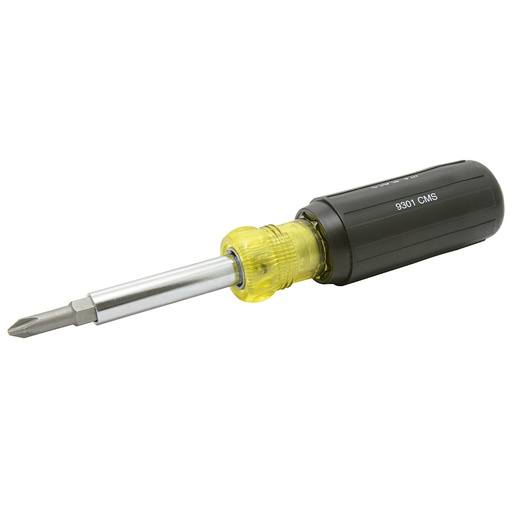 [9301CMS] Destornillador con mango cushion grip con puntas intercambiables 5 en 1 Urrea