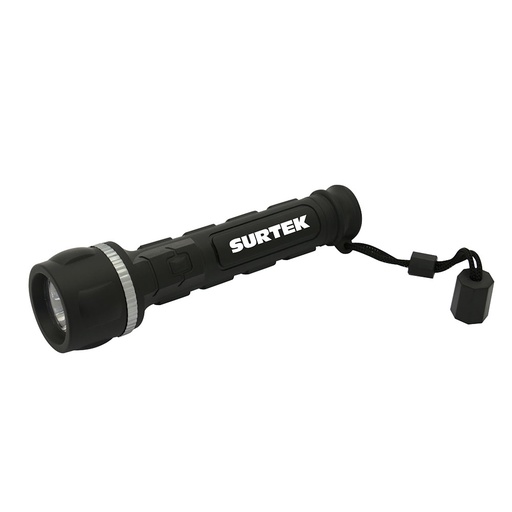 [LA32AA] Linterna de LED anti-impacto a baterías 2 pilas "AA" de 12 l Surtek