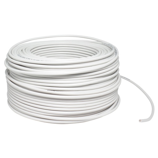 [136950] Cable eléctrico THW calibre 12, 100 m color blanco Surtek