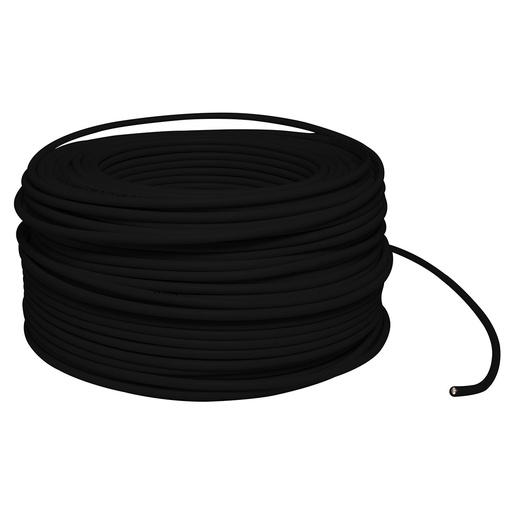 [136940] Cable eléctrico THW calibre 8, 100 m color negro Surtek