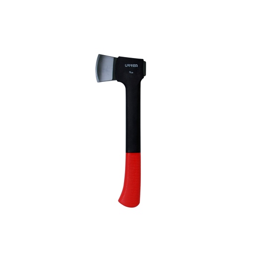 [AX14] Hacha taladora de cabeza forjada en acero con mango de fibra de vidrio anti-impacto 14" Urrea