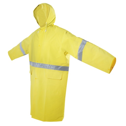 [137614] Gabardina impermeable con cintas reflejantes EG Surtek