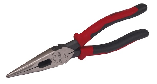 [2292GX] Pinza para electricista con mango bimaterial de 8-7/16" punta larga corte lateral sin reso Urrea