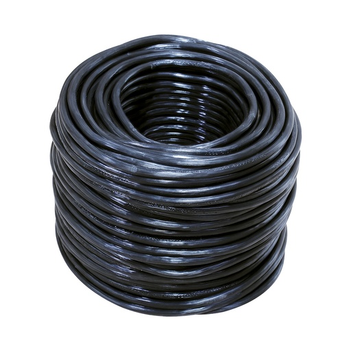 [136969] Cable eléctrico CCA 3 x 10, 100 m color nero, blanco y verde Surtek