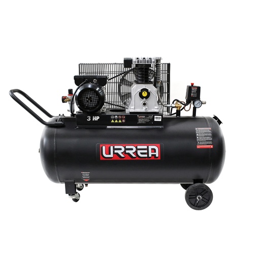 [COMP8200] Compresor de aire eléctrico lubricado 200L, 3HP, 127V Urrea