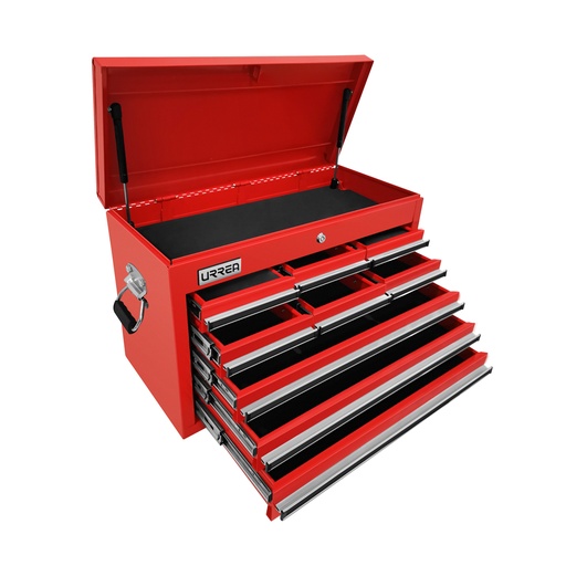 [X27S9] Gabinete superior 9 gavetas color rojo serie X 27" Urrea