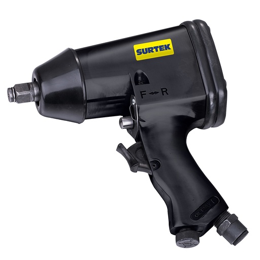 [PI412A] Pistola de impacto neumática cuadro de 1/2" 207 Ft-lb sistema rocking dog Surtek