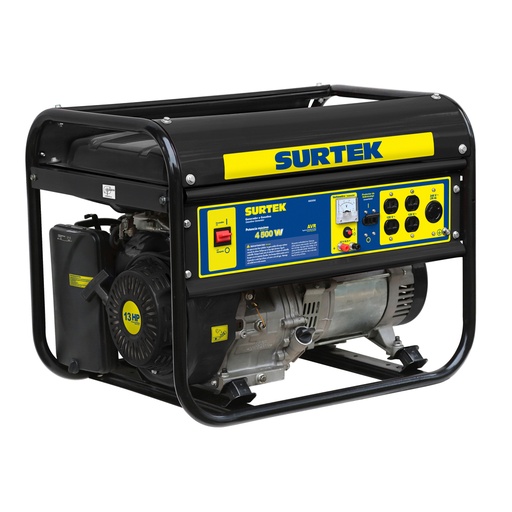 [GG550] Generador a gasolina 5000 W, 389 cc, voltaje de salida 120 V Surtek