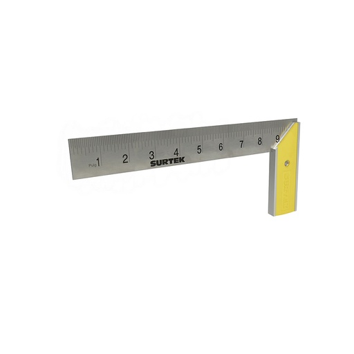 [122252] Escuadra de carpintero con mango plástico 10" Surtek