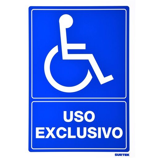 [SES11] Señal "Uso exclusivo" Surtek