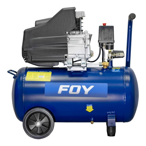 [COMP340] Compresor de aire eléctrico lubricado 40L, 1.5HP, 127V Foy
