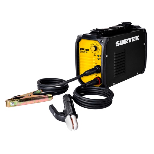 [SOLI5140-BV] Soldadora inverter para electrodos de 1 fase bi voltaje 110 - 220 V, 140 A Surtek
