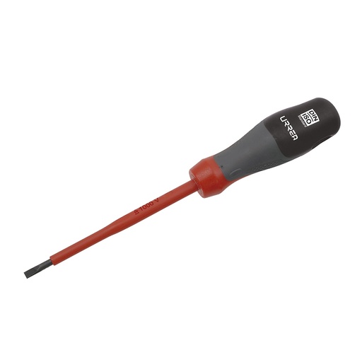 [9713T] Destornillador con mango trimaterial 1000 V, punta plana 3/32" x 3" Urrea